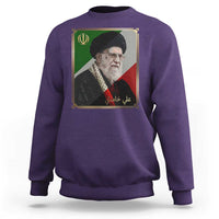 Ali Khamenei Memorial Tribute Portrait Sweatshirt