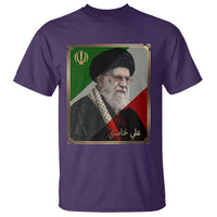 Ali Khamenei Memorial Tribute Portrait T Shirt