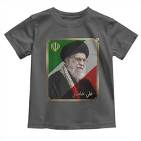 Ali Khamenei Memorial Tribute Portrait Toddler T Shirt