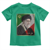 Ali Khamenei Memorial Tribute Portrait Toddler T Shirt