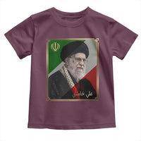 Ali Khamenei Memorial Tribute Portrait Toddler T Shirt