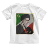 Ali Khamenei Memorial Tribute Portrait Toddler T Shirt