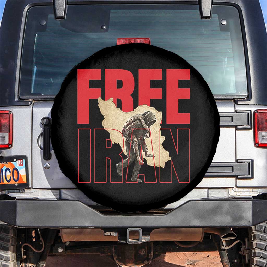 Free Iran Spare Tire Cover Iranian Freedom Memorial Hamid Mahdavi Tribute