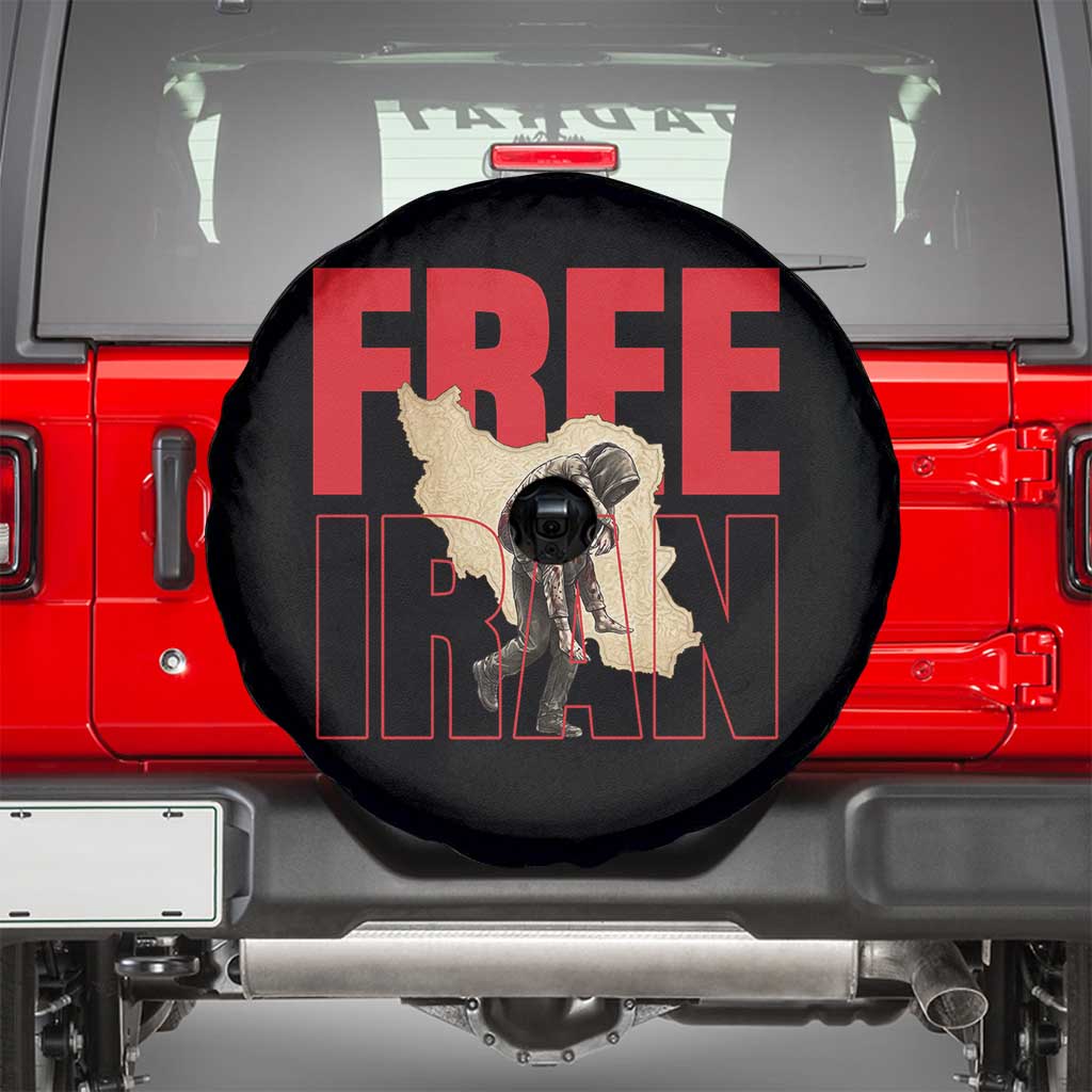 Free Iran Spare Tire Cover Iranian Freedom Memorial Hamid Mahdavi Tribute