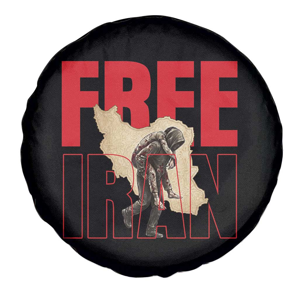 Free Iran Spare Tire Cover Iranian Freedom Memorial Hamid Mahdavi Tribute