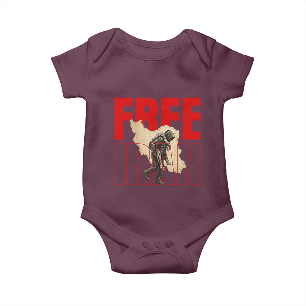 Free Iran Baby Onesie Iranian Freedom Memorial Hamid Mahdavi Tribute