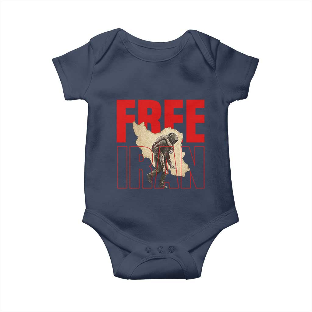 Free Iran Baby Onesie Iranian Freedom Memorial Hamid Mahdavi Tribute