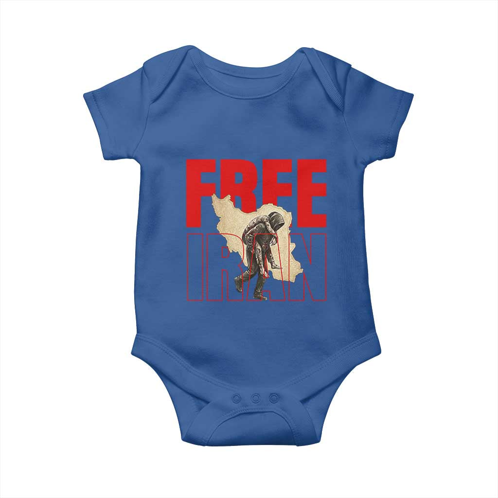Free Iran Baby Onesie Iranian Freedom Memorial Hamid Mahdavi Tribute