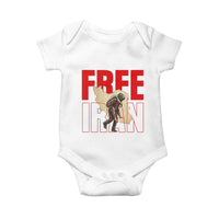 Free Iran Baby Onesie Iranian Freedom Memorial Hamid Mahdavi Tribute