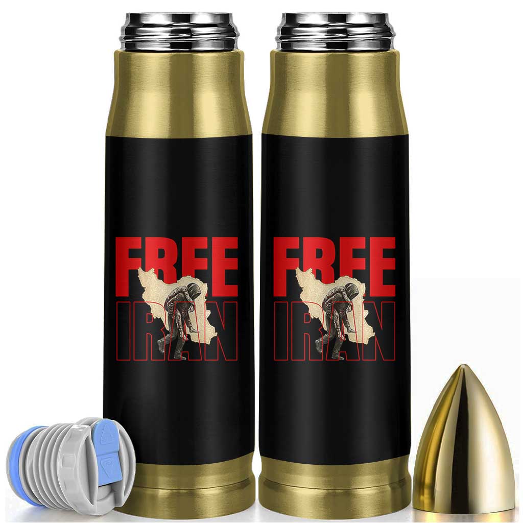 Free Iran Bullet Tumbler Iranian Freedom Memorial Hamid Mahdavi Tribute