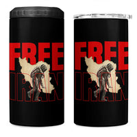 Free Iran 4 in 1 Can Cooler Tumbler Iranian Freedom Memorial Hamid Mahdavi Tribute