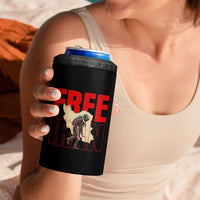 Free Iran 4 in 1 Can Cooler Tumbler Iranian Freedom Memorial Hamid Mahdavi Tribute