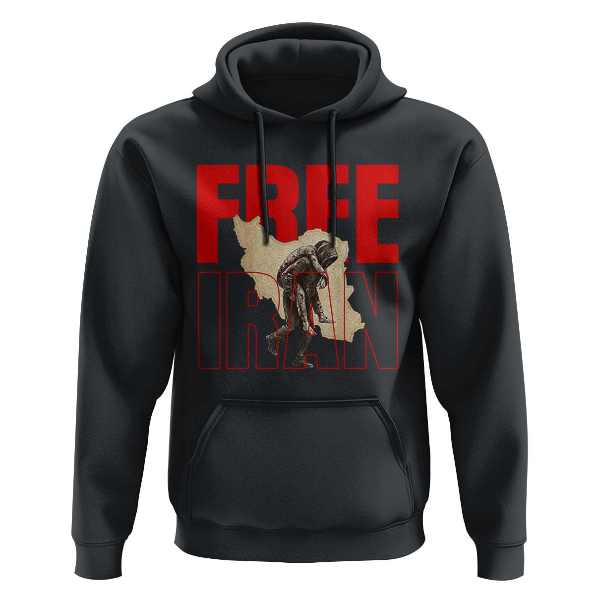 Free Iran Hoodie Iranian Freedom Memorial Hamid Mahdavi Tribute