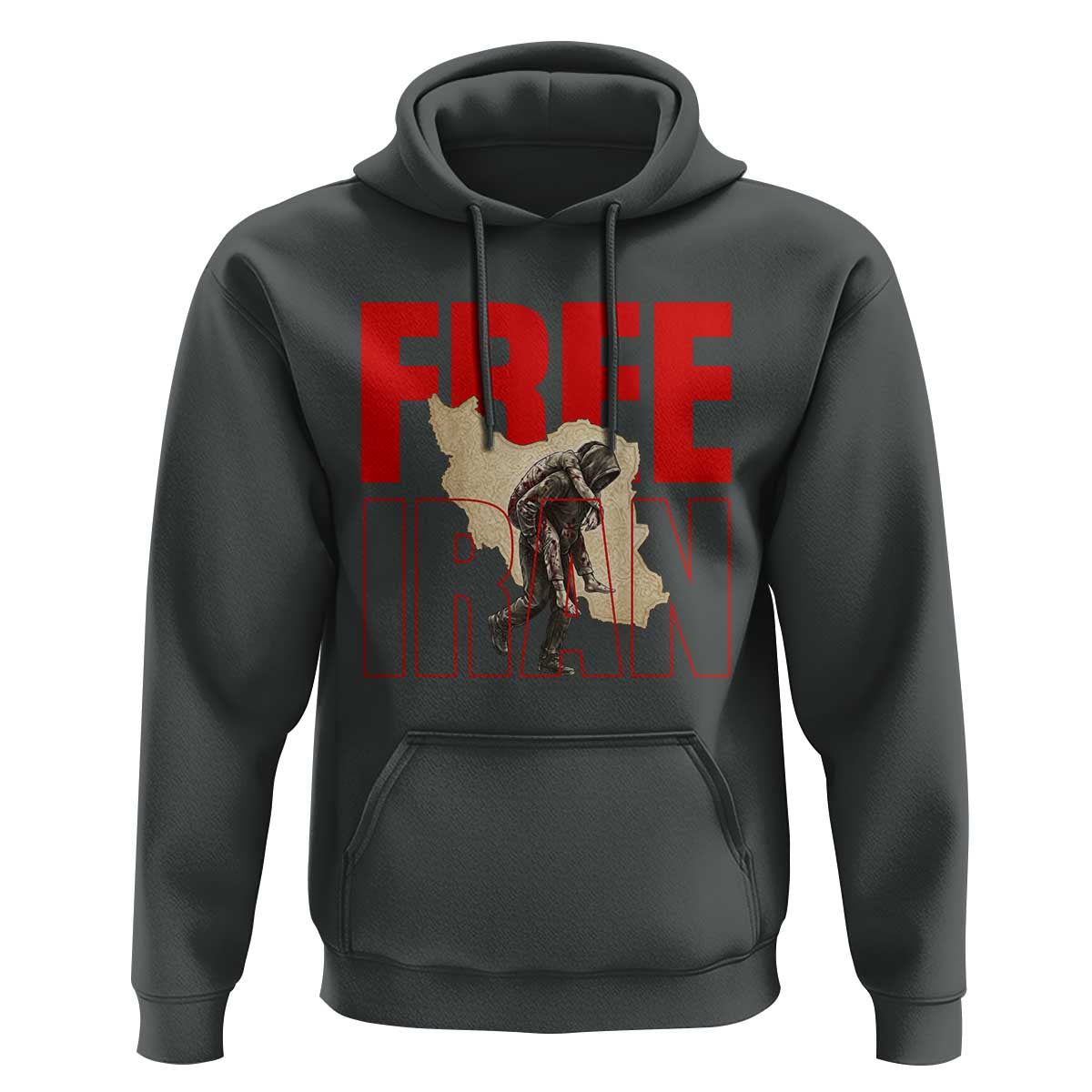 Free Iran Hoodie Iranian Freedom Memorial Hamid Mahdavi Tribute
