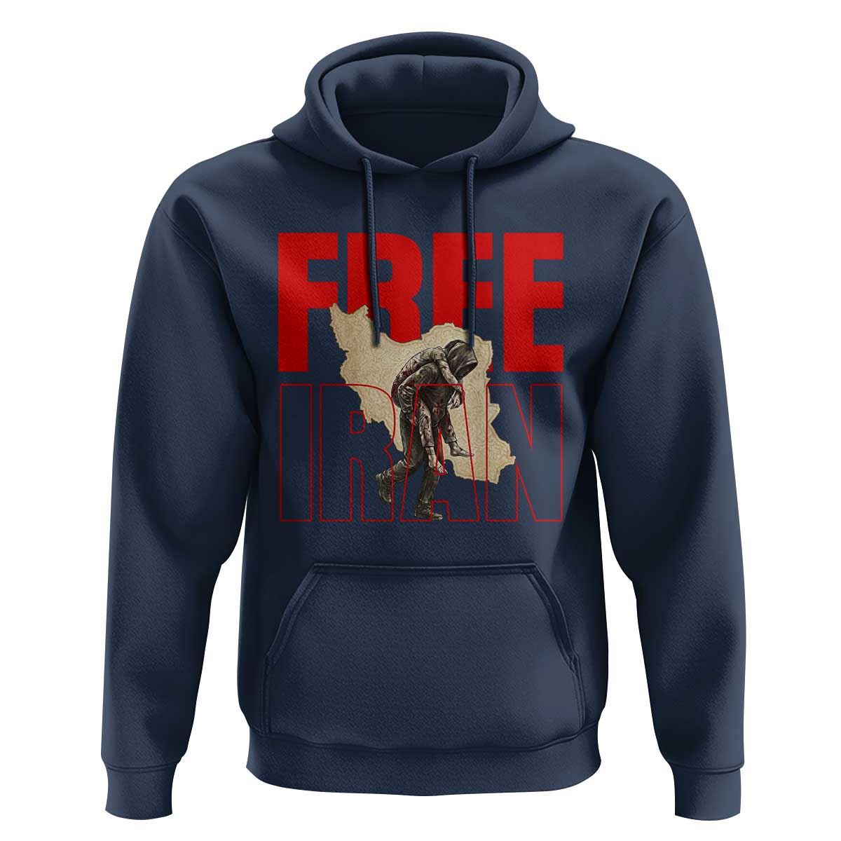 Free Iran Hoodie Iranian Freedom Memorial Hamid Mahdavi Tribute