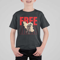 Free Iran T Shirt For Kid Iranian Freedom Memorial Hamid Mahdavi Tribute