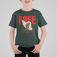 Free Iran T Shirt For Kid Iranian Freedom Memorial Hamid Mahdavi Tribute