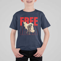 Free Iran T Shirt For Kid Iranian Freedom Memorial Hamid Mahdavi Tribute