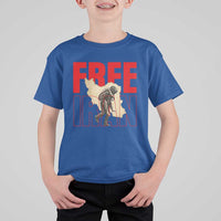 Free Iran T Shirt For Kid Iranian Freedom Memorial Hamid Mahdavi Tribute