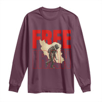 Free Iran Long Sleeve Shirt Iranian Freedom Memorial Hamid Mahdavi Tribute