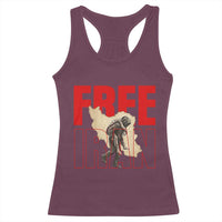 Free Iran Racerback Tank Top Iranian Freedom Memorial Hamid Mahdavi Tribute