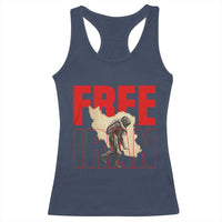 Free Iran Racerback Tank Top Iranian Freedom Memorial Hamid Mahdavi Tribute