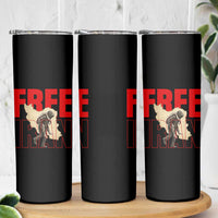 Free Iran Skinny Tumbler Iranian Freedom Memorial Hamid Mahdavi Tribute