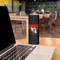 Free Iran Skinny Tumbler Iranian Freedom Memorial Hamid Mahdavi Tribute