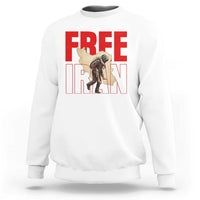 Free Iran Sweatshirt Iranian Freedom Memorial Hamid Mahdavi Tribute
