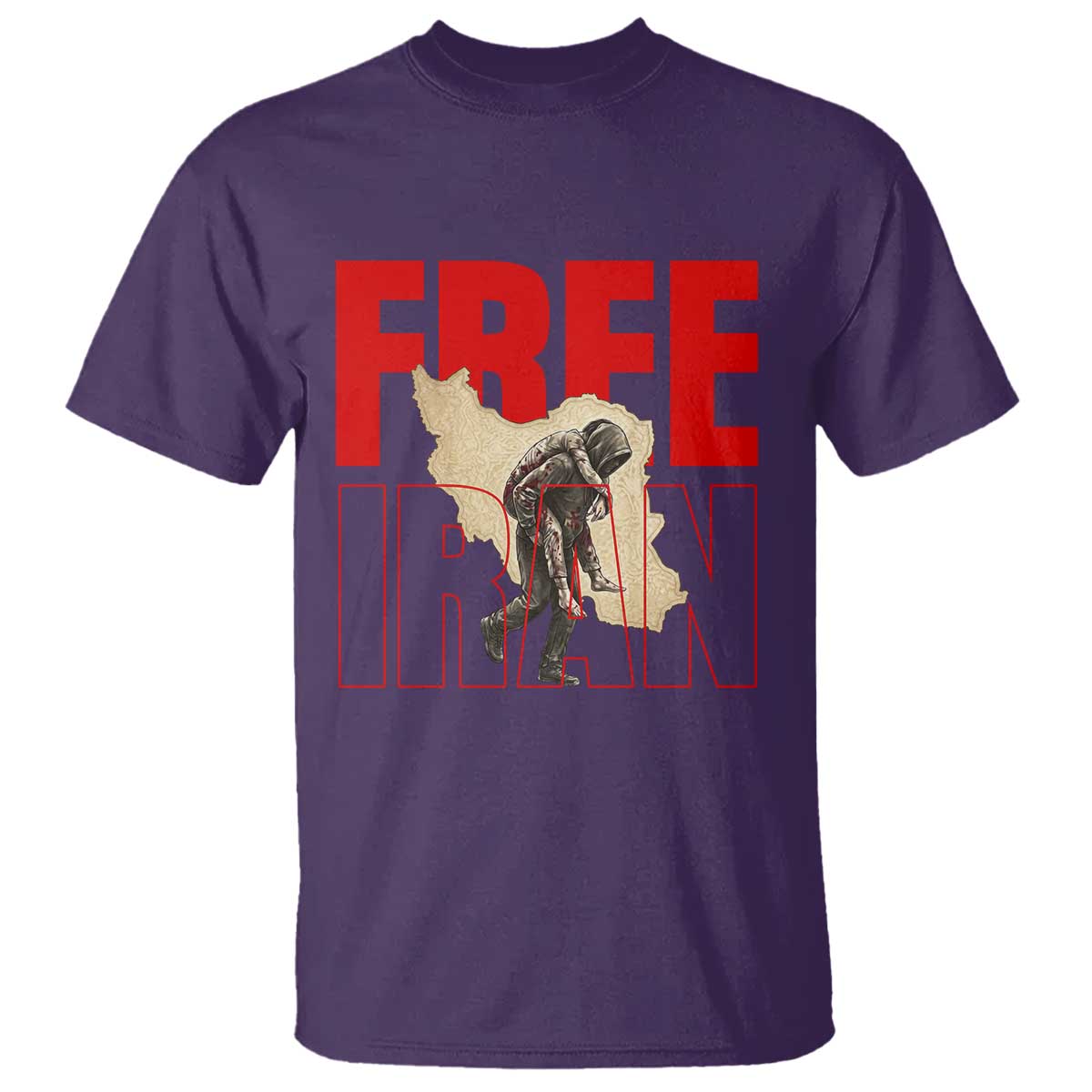 Free Iran T Shirt Iranian Freedom Memorial Hamid Mahdavi Tribute