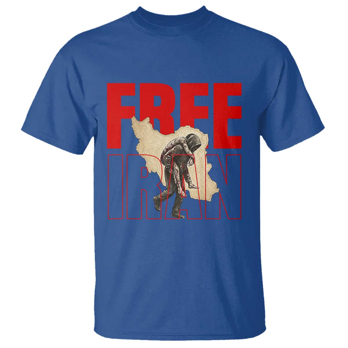 Free Iran T Shirt Iranian Freedom Memorial Hamid Mahdavi Tribute