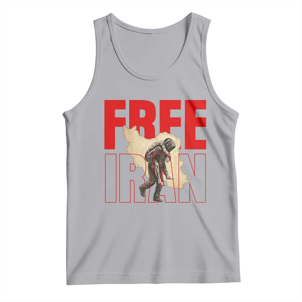 Free Iran Tank Top Iranian Freedom Memorial Hamid Mahdavi Tribute