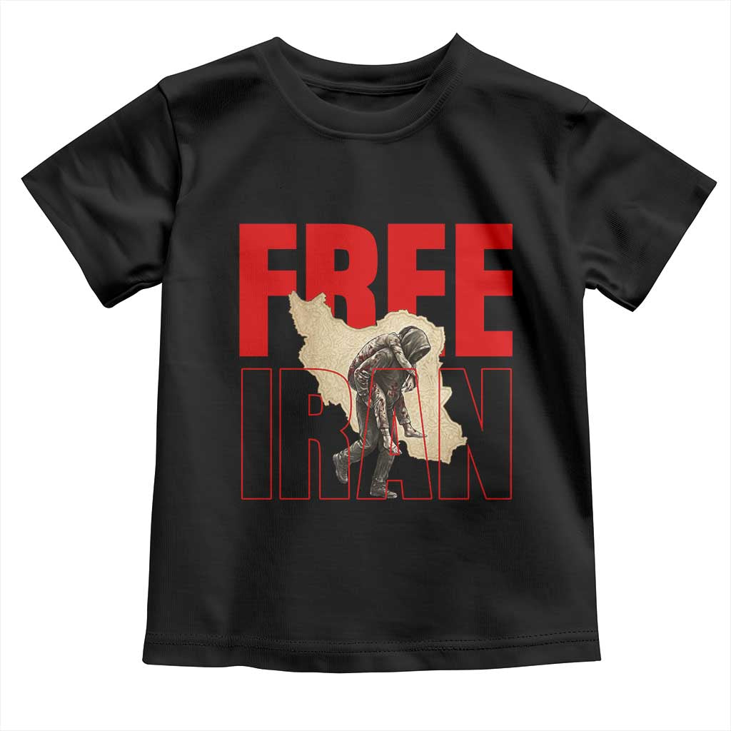 Free Iran Toddler T Shirt Iranian Freedom Memorial Hamid Mahdavi Tribute