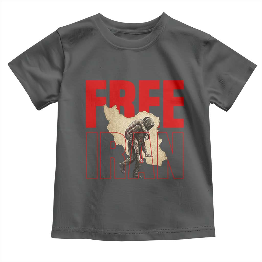 Free Iran Toddler T Shirt Iranian Freedom Memorial Hamid Mahdavi Tribute