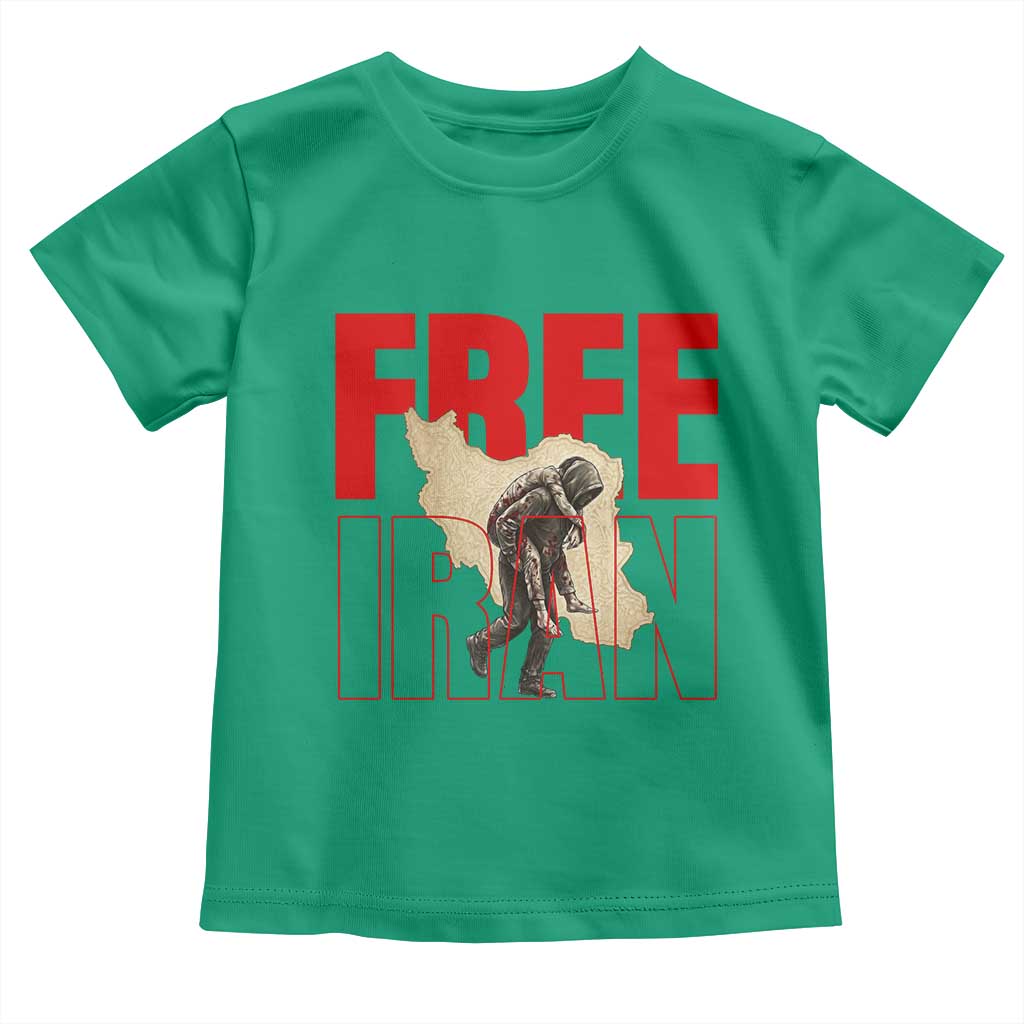 Free Iran Toddler T Shirt Iranian Freedom Memorial Hamid Mahdavi Tribute