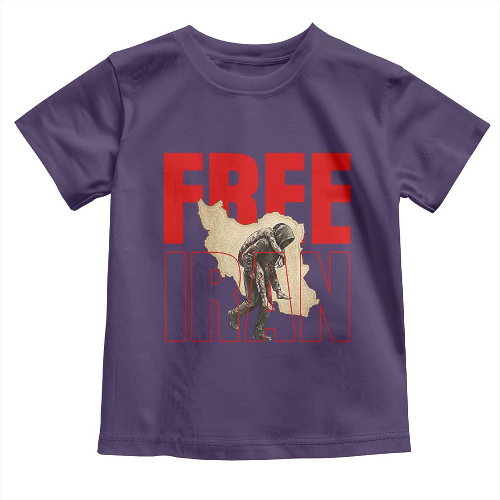 Free Iran Toddler T Shirt Iranian Freedom Memorial Hamid Mahdavi Tribute