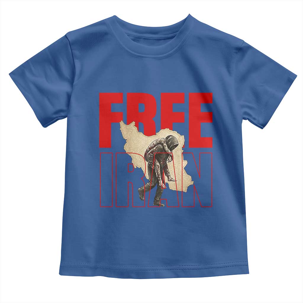 Free Iran Toddler T Shirt Iranian Freedom Memorial Hamid Mahdavi Tribute