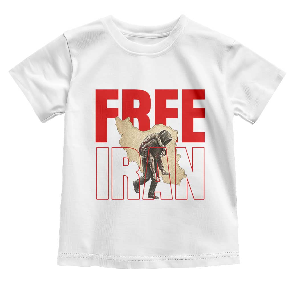 Free Iran Toddler T Shirt Iranian Freedom Memorial Hamid Mahdavi Tribute