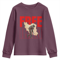 Free Iran Youth Sweatshirt Iranian Freedom Memorial Hamid Mahdavi Tribute