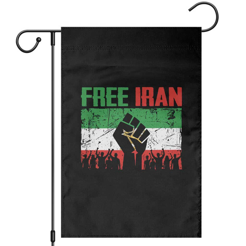 Free Iran Flag Garden Flag Support Iranian Freedom No War