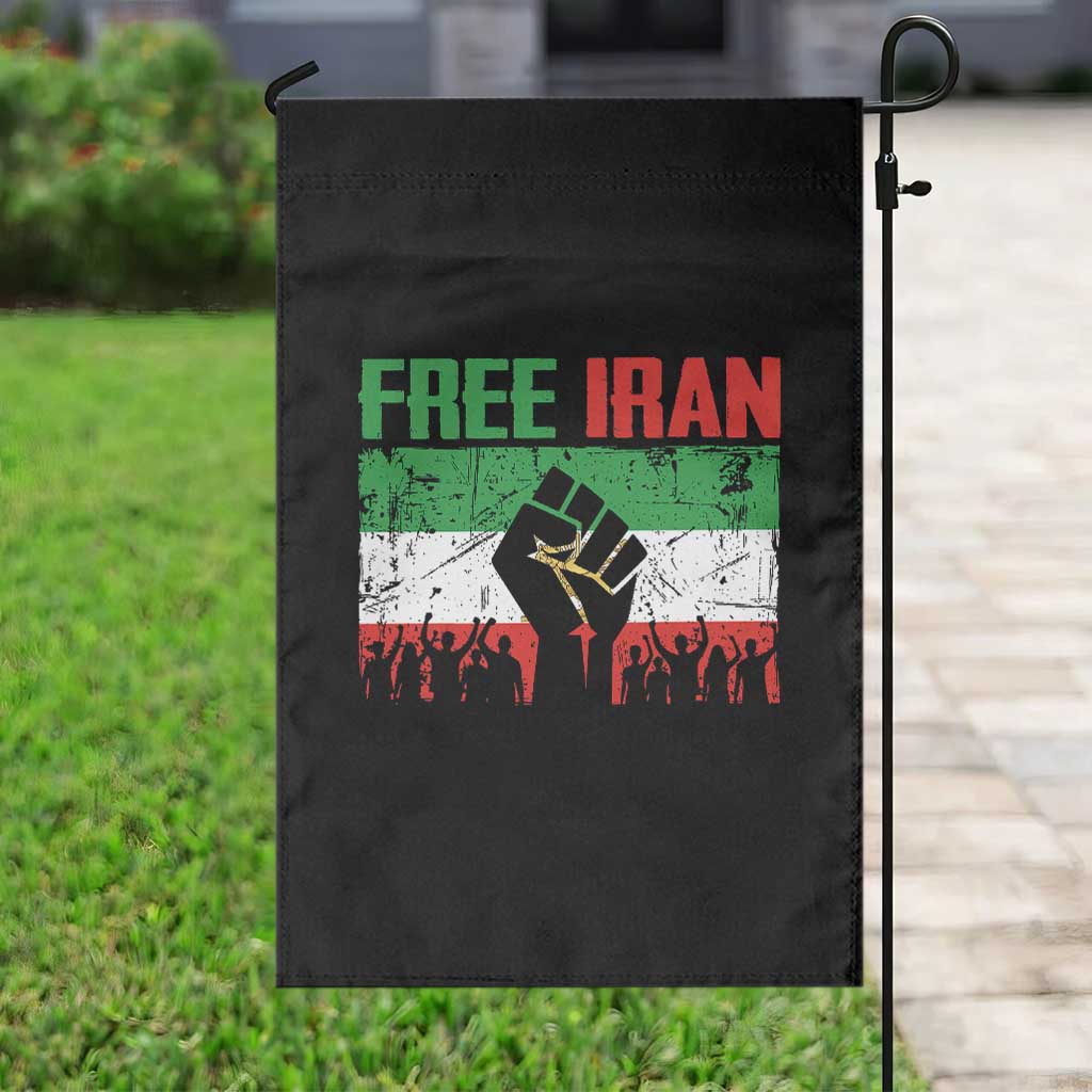 Free Iran Flag Garden Flag Support Iranian Freedom No War