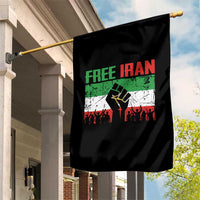 Free Iran Flag Garden Flag Support Iranian Freedom No War