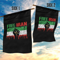 Free Iran Flag Garden Flag Support Iranian Freedom No War
