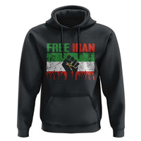 Free Iran Flag Hoodie Support Iranian Freedom No War