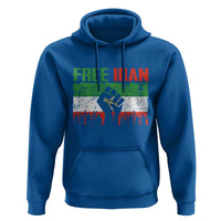 Free Iran Flag Hoodie Support Iranian Freedom No War