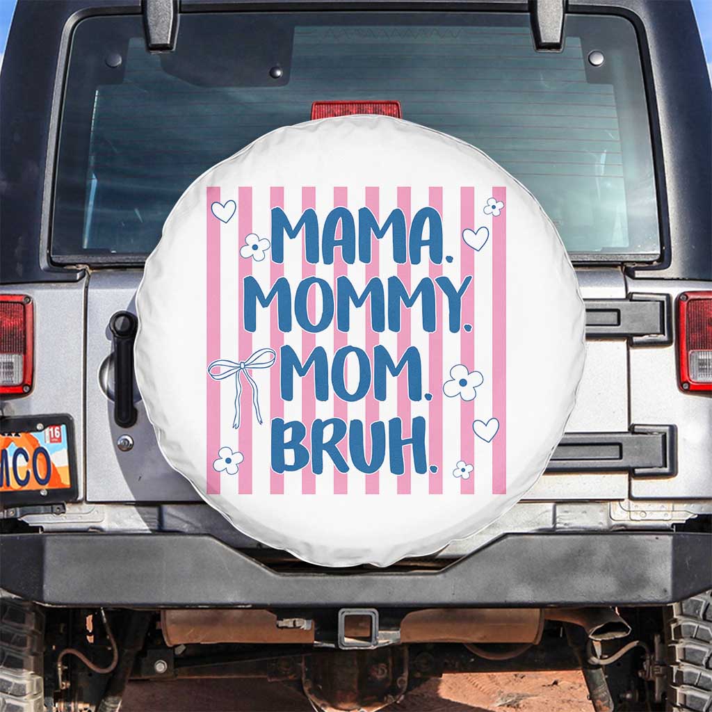 Mama Mommy Mom Bruh Spare Tire Cover Funny Mom Life