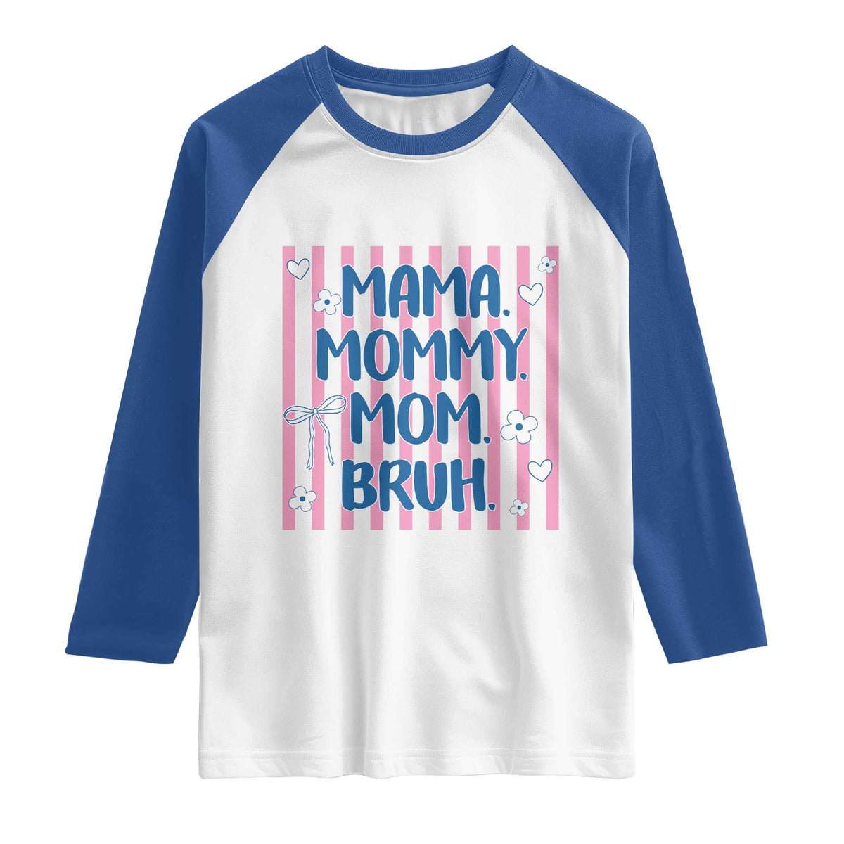 Mama Mommy Mom Bruh Raglan Shirt Funny Mom Life