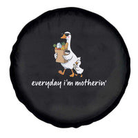 Everyday I'm Motherin Spare Tire Cover Funny Goose Mom