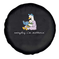 Everyday I'm Motherin Spare Tire Cover Funny Goose Mom Mother Day Gifts