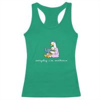 Everyday I'm Motherin Racerback Tank Top Funny Goose Mom Mother Day Gifts